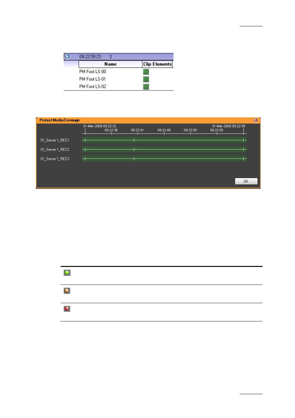 3 protect media status, Protecting media, How to protect selected media | Rotect, Edia, Tatus | EVS IPDirector Version 5.9 - January 2011 Part 2 User’s Manual User Manual | Page 48 / 93