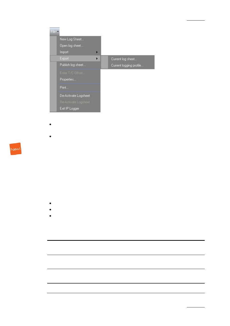 3 xml logging profile, De-activating a log sheet, How to de-activate a log sheet | Re-activating a log sheet, 3 xml, Ogging, Rofile | EVS IPDirector Version 5.9 - January 2011 Part 2 User’s Manual User Manual | Page 56 / 93