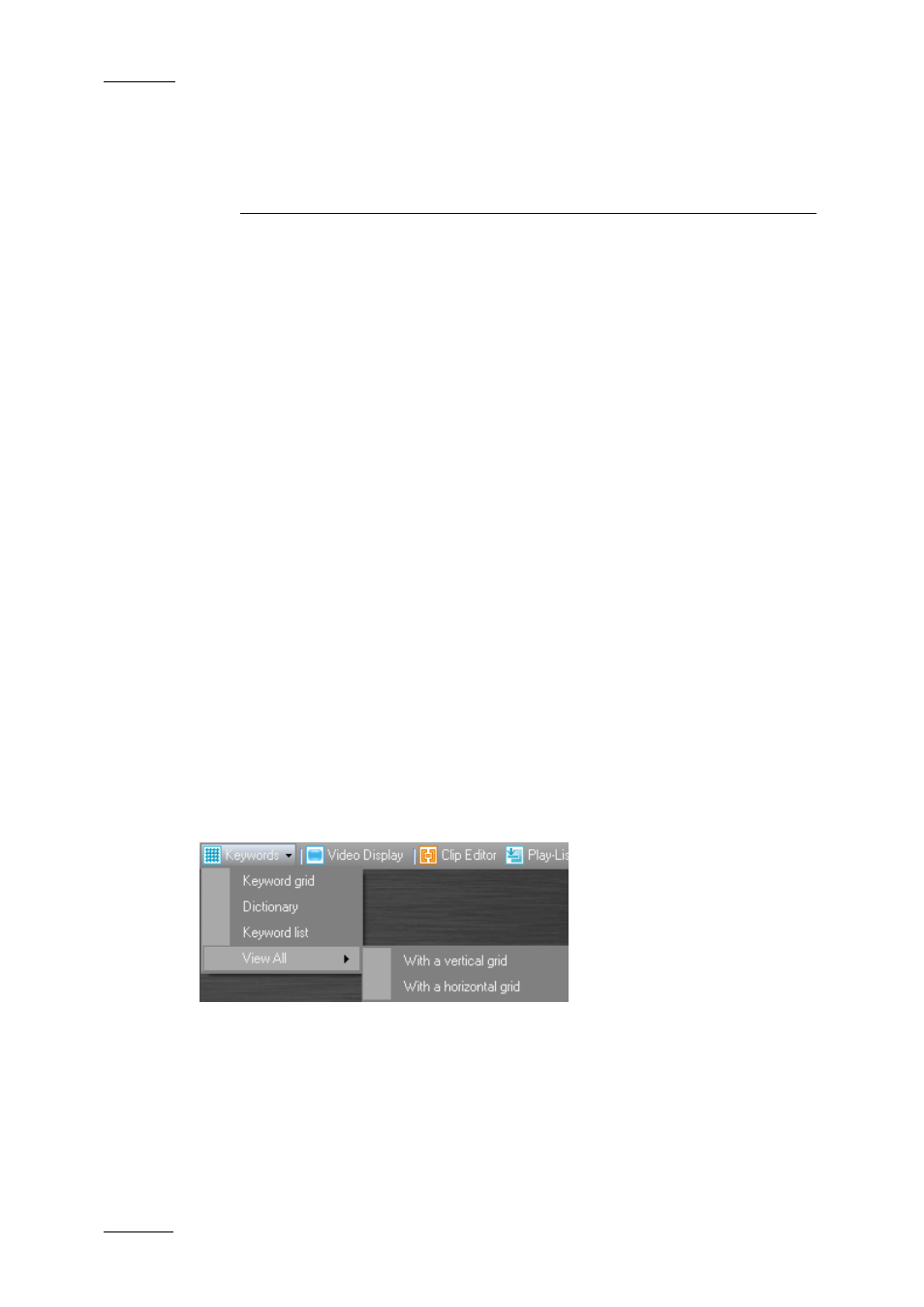 Keyword management, 1 introduction, 2 opening the keyword tools | Ip logger shortcuts | EVS IPDirector Version 5.9 - January 2011 Part 2 User’s Manual User Manual | Page 65 / 93