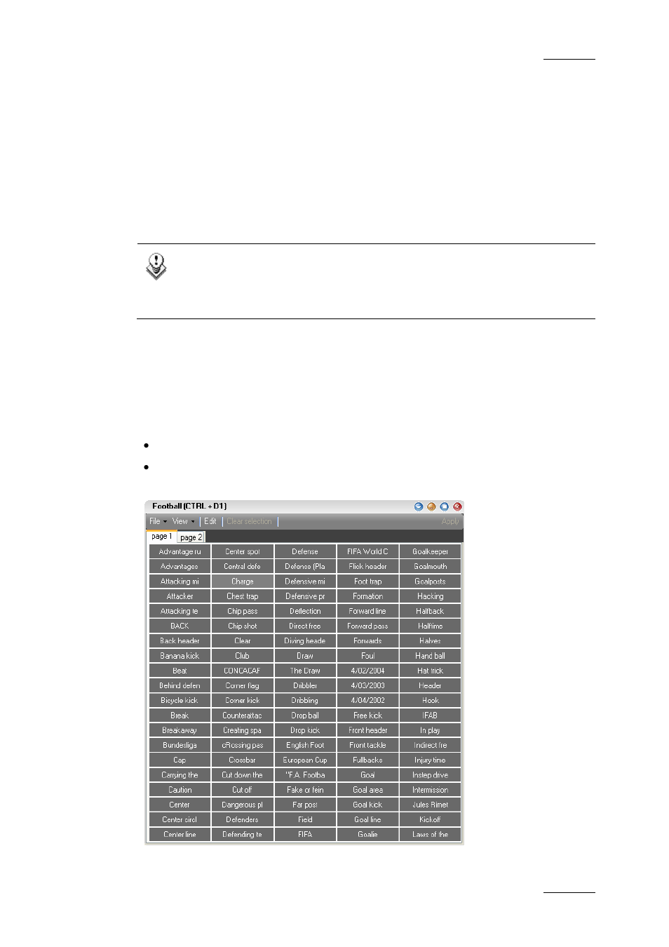4 keyword grid tool, 1 overview of the keyword grid window, Rules for keyword file import | How to import keywords, Verview of the, Eyword, Indow | EVS IPDirector Version 5.9 - January 2011 Part 2 User’s Manual User Manual | Page 74 / 93