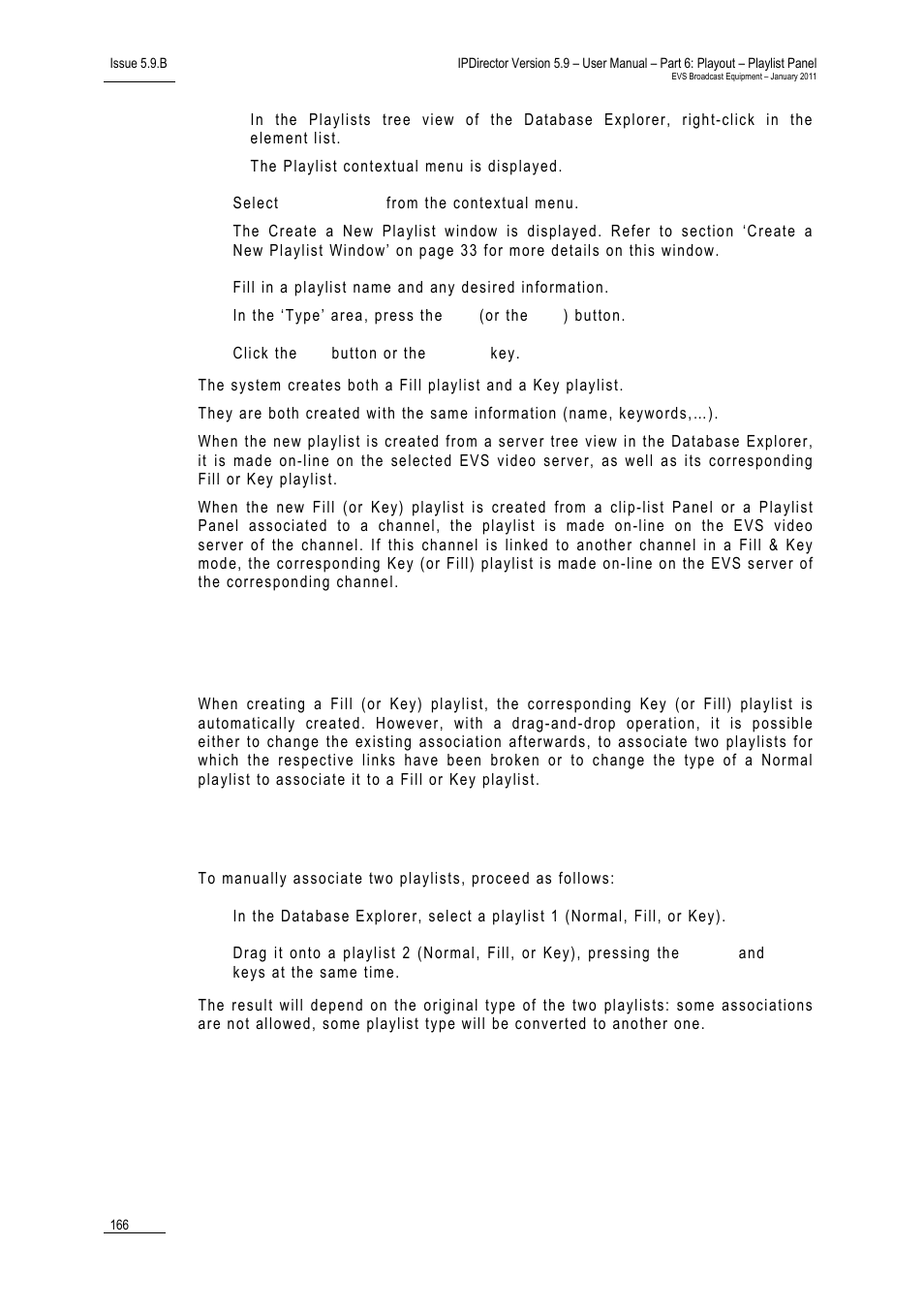 EVS IPDirector Version 5.9 - January 2011 Part 6 User’s Manual User Manual | Page 177 / 192