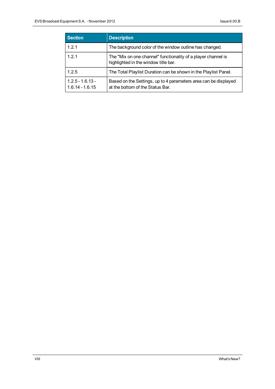EVS IPDirector Version 6.0 - November 2012 Part 6 User's Manual User Manual | Page 10 / 182