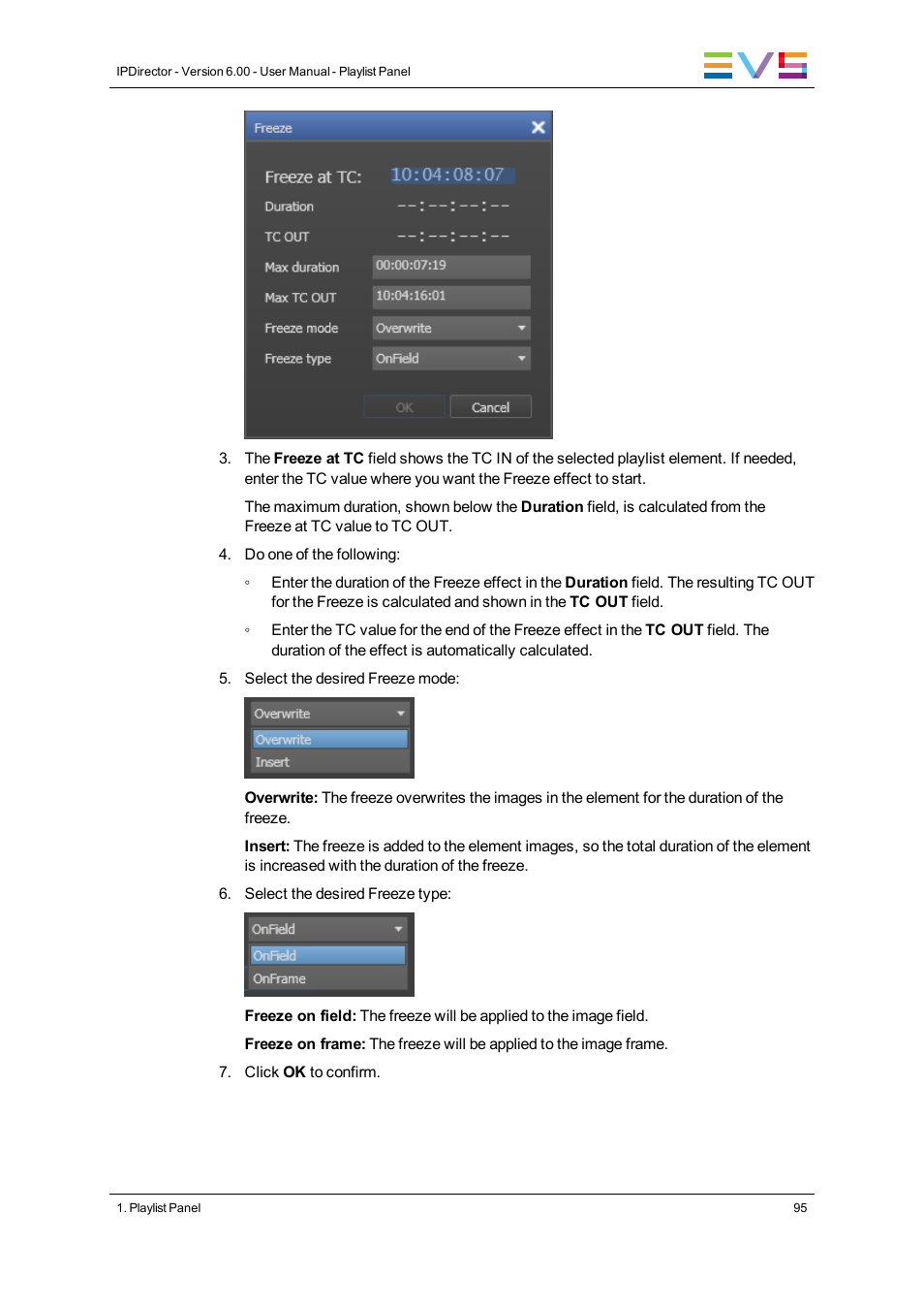 EVS IPDirector Version 6.0 - November 2012 Part 6 User's Manual User Manual | Page 105 / 182