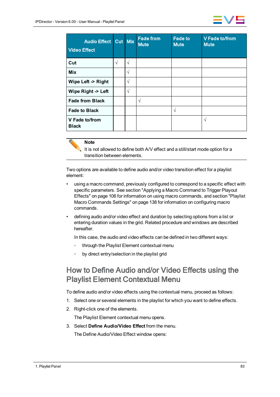 EVS IPDirector Version 6.0 - November 2012 Part 6 User's Manual User Manual | Page 93 / 182