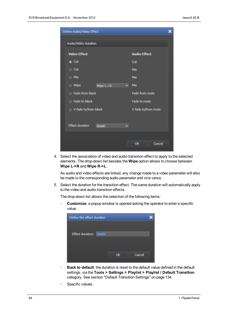 EVS IPDirector Version 6.0 - November 2012 Part 6 User's Manual User Manual | Page 94 / 182