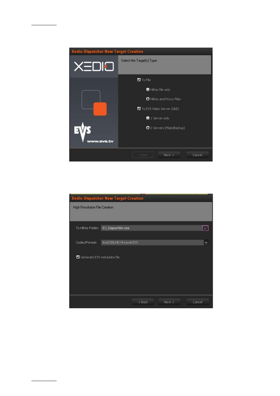 EVS Xedio Dispatcher Version 4.02 - April 2012 User Manual User Manual | Page 20 / 124