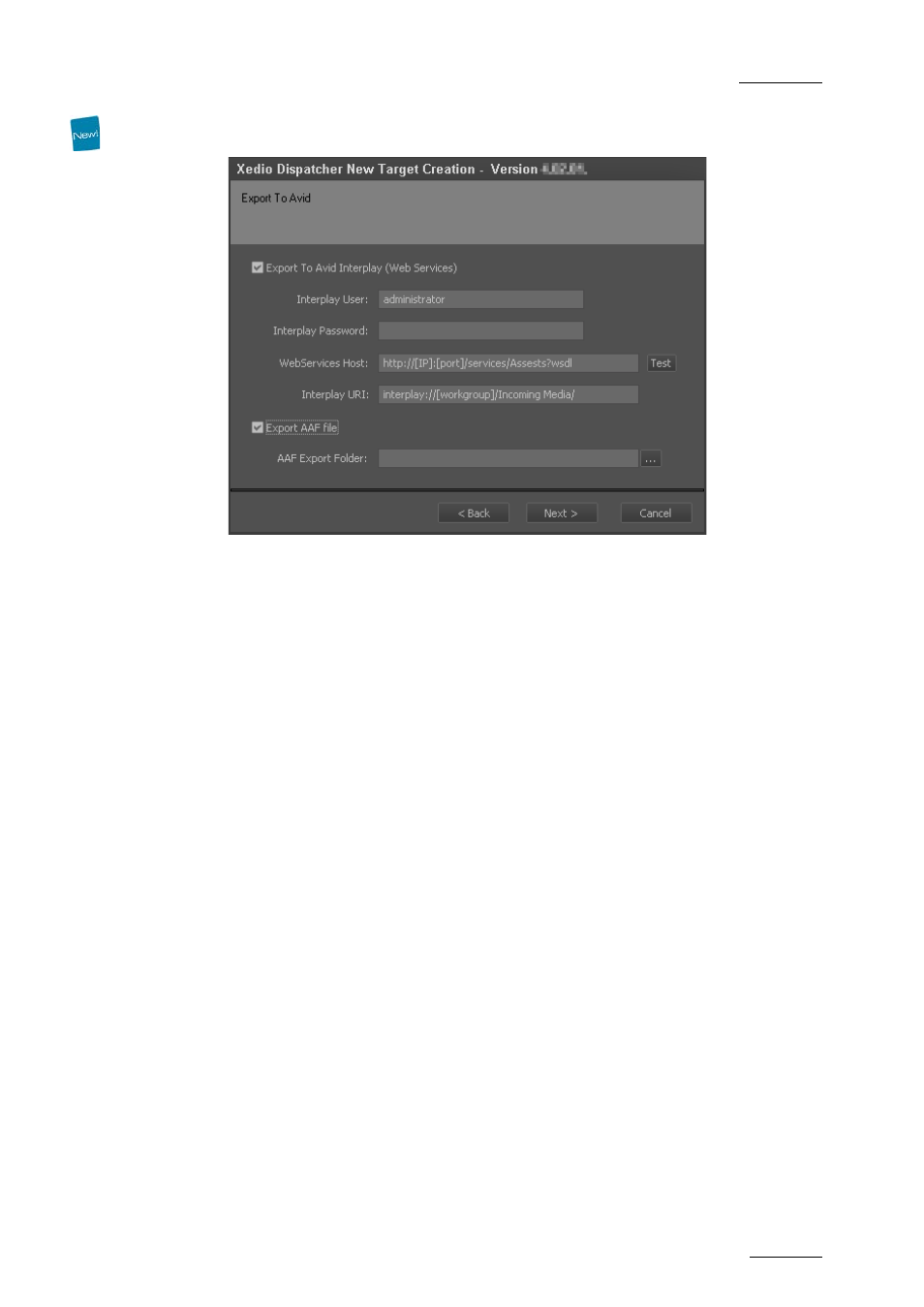 EVS Xedio Dispatcher Version 4.02 - April 2012 User Manual User Manual | Page 25 / 124