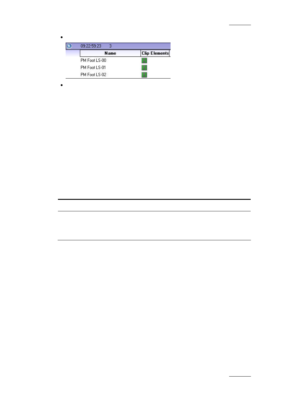 Grid header contextual menu | EVS IPDirector Version 5.6 - May 2009 Part 2 User's Manual User Manual | Page 20 / 93