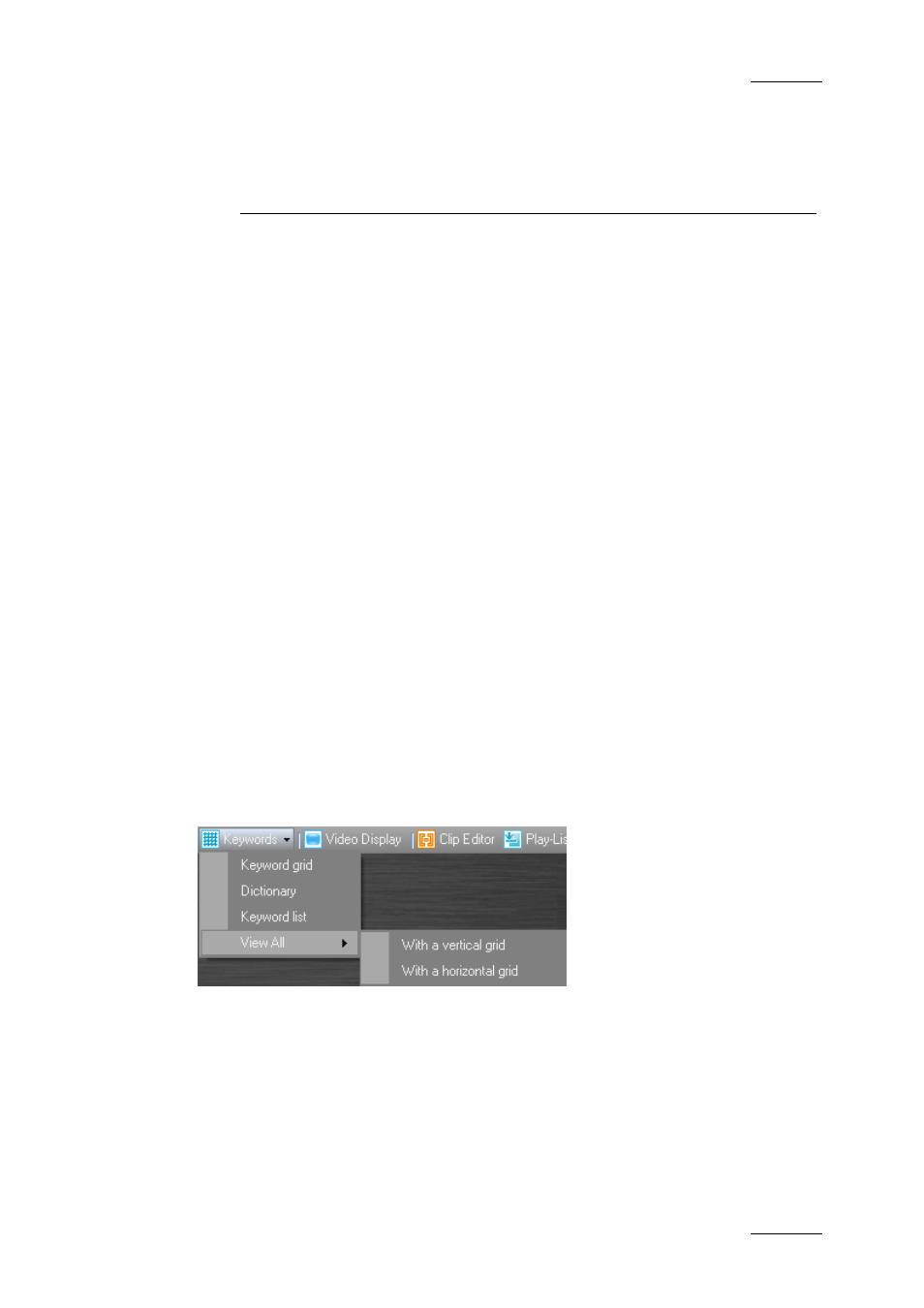 Keyword management, 1 introduction, 1 opening the keyword tools | Pening the, Eyword, Ools | EVS IPDirector Version 5.6 - May 2009 Part 2 User's Manual User Manual | Page 64 / 93