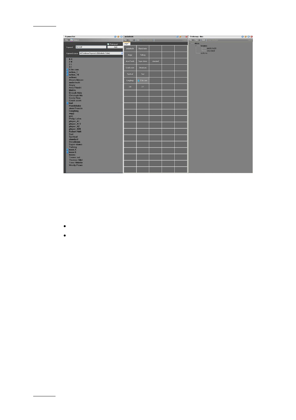 2 background color of window outline, Ackground, Olor of | Indow, Utline | EVS IPDirector Version 5.6 - May 2009 Part 2 User's Manual User Manual | Page 65 / 93