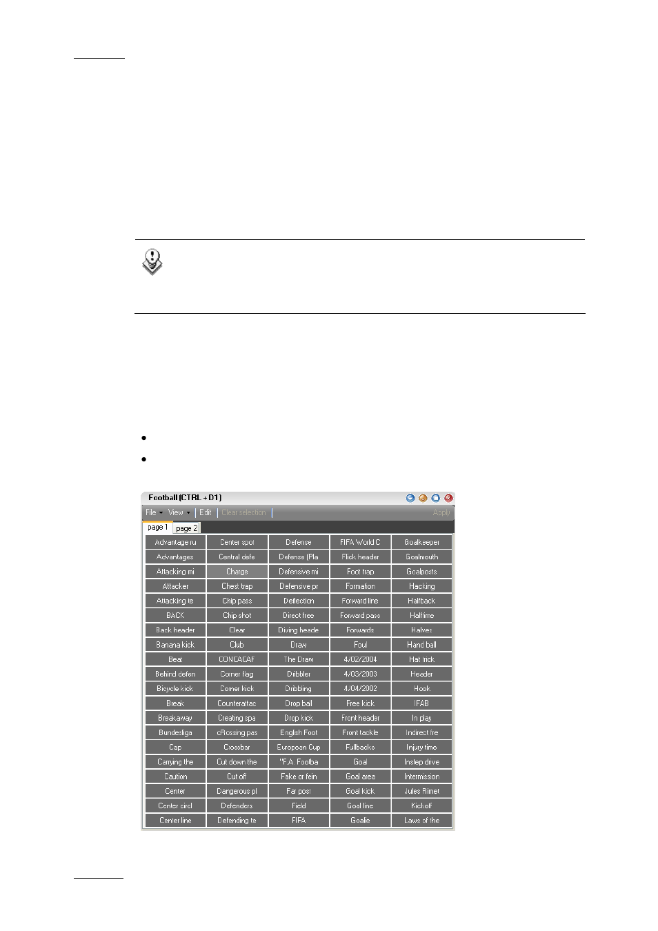 3 keyword grid tool, 1 overview of the keyword grid window, Verview of the | Eyword, Indow | EVS IPDirector Version 5.6 - May 2009 Part 2 User's Manual User Manual | Page 73 / 93