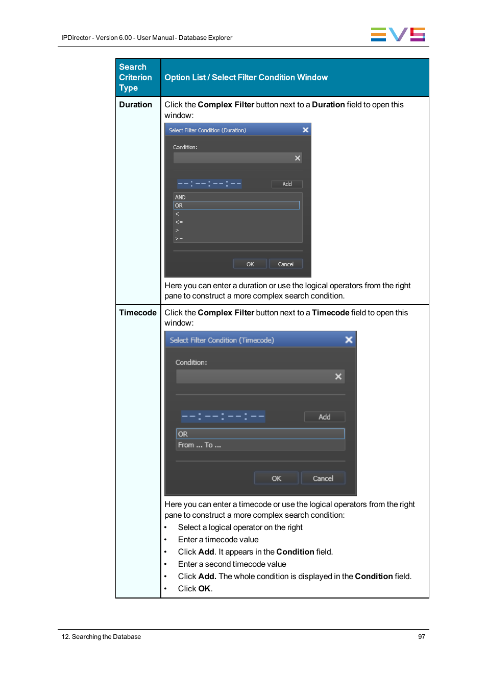 EVS IPDirector Version 6.0 - November 2012 Part 3 User's Manual User Manual | Page 109 / 128