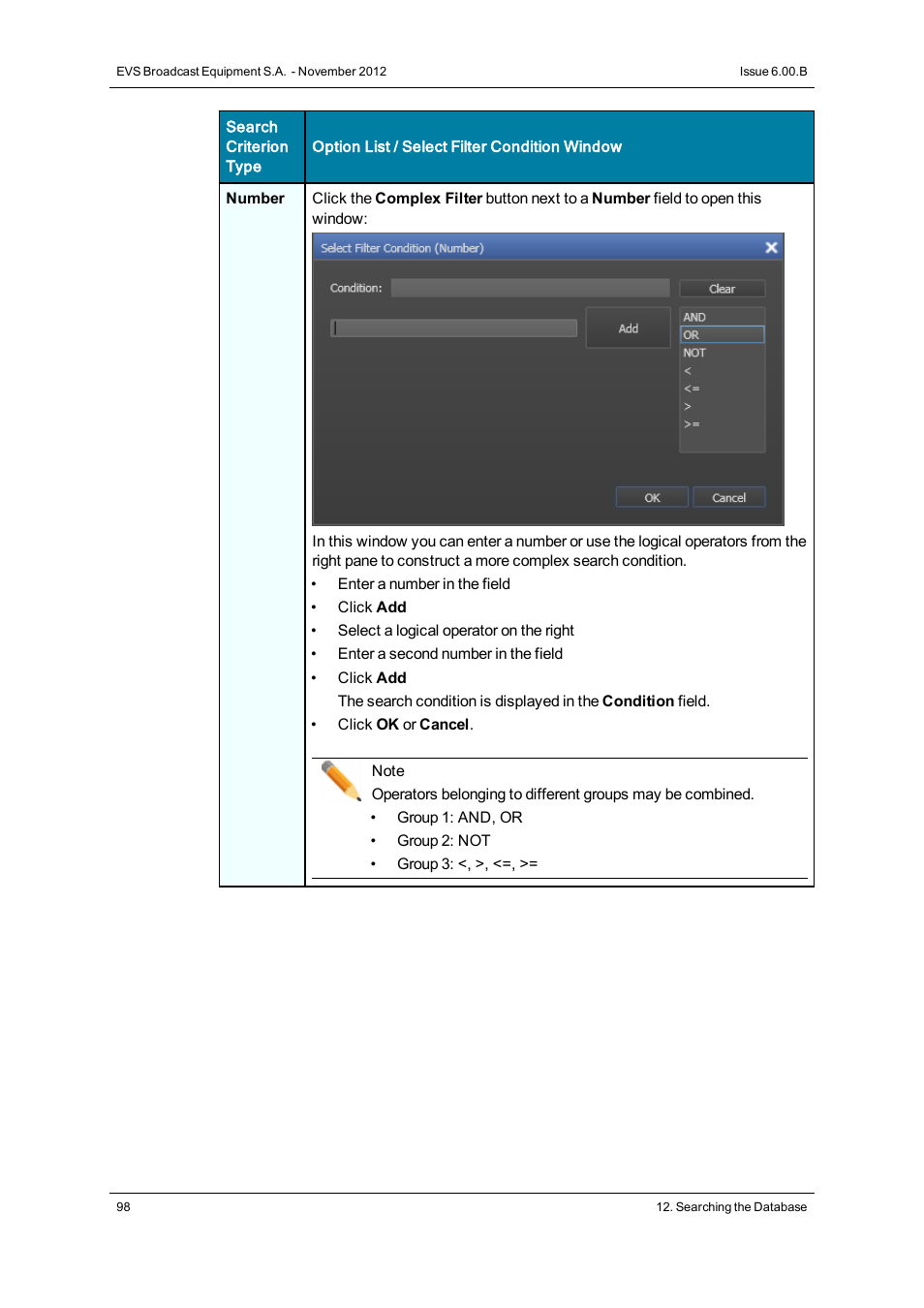 EVS IPDirector Version 6.0 - November 2012 Part 3 User's Manual User Manual | Page 110 / 128