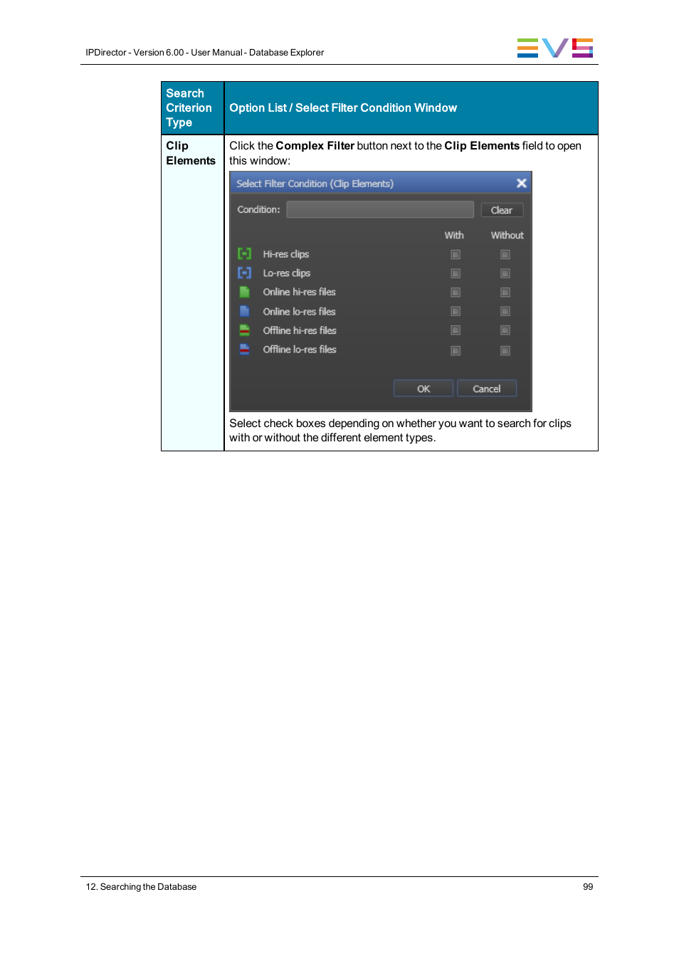EVS IPDirector Version 6.0 - November 2012 Part 3 User's Manual User Manual | Page 111 / 128