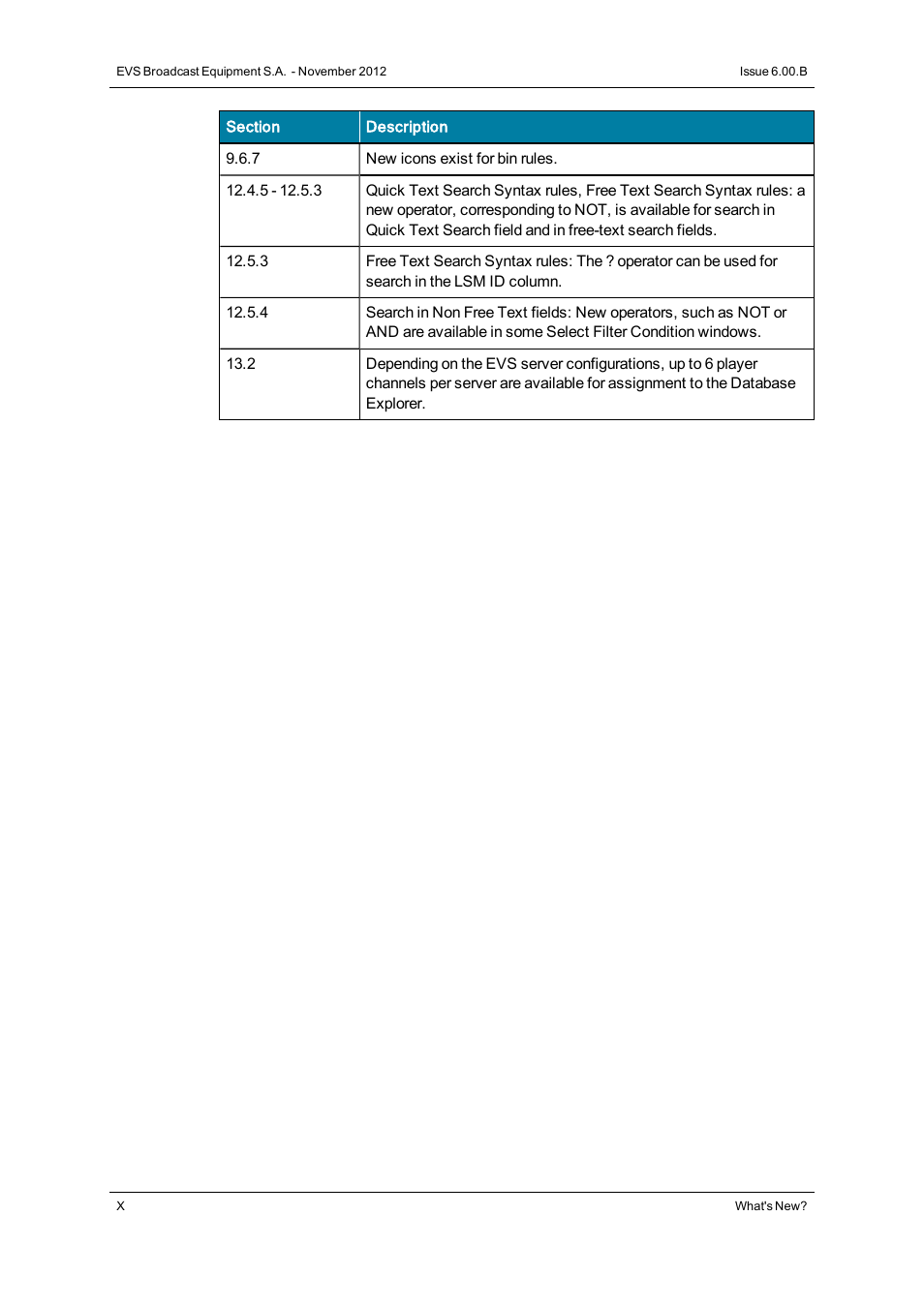 EVS IPDirector Version 6.0 - November 2012 Part 3 User's Manual User Manual | Page 12 / 128