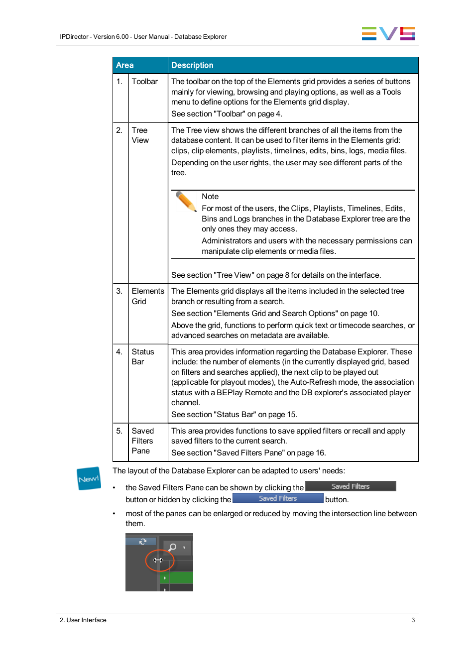 EVS IPDirector Version 6.0 - November 2012 Part 3 User's Manual User Manual | Page 15 / 128