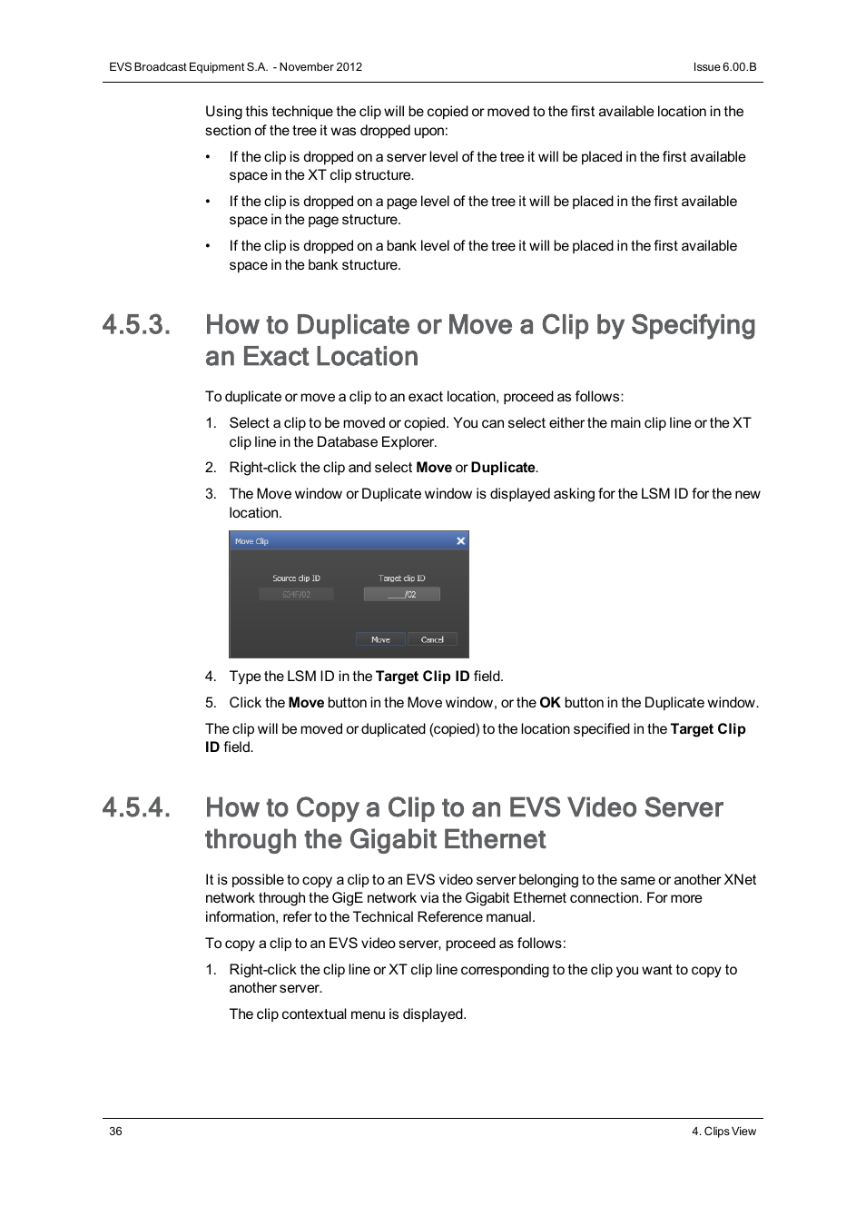 EVS IPDirector Version 6.0 - November 2012 Part 3 User's Manual User Manual | Page 48 / 128