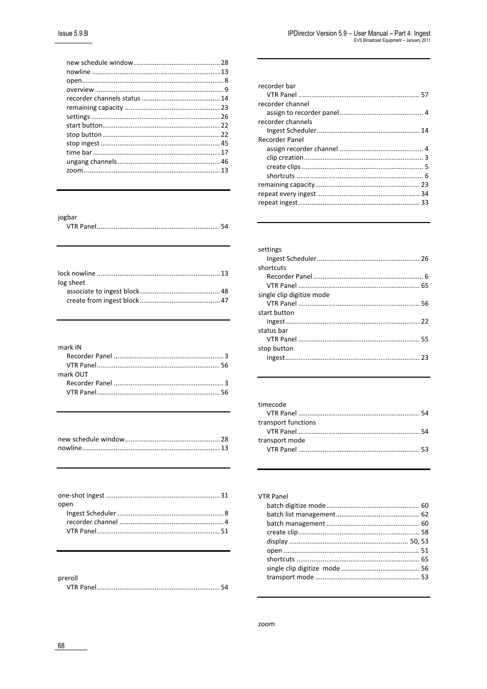 EVS IPDirector Version 5.9 - January 2011 Part 4 User’s Manual User Manual | Page 79 / 81