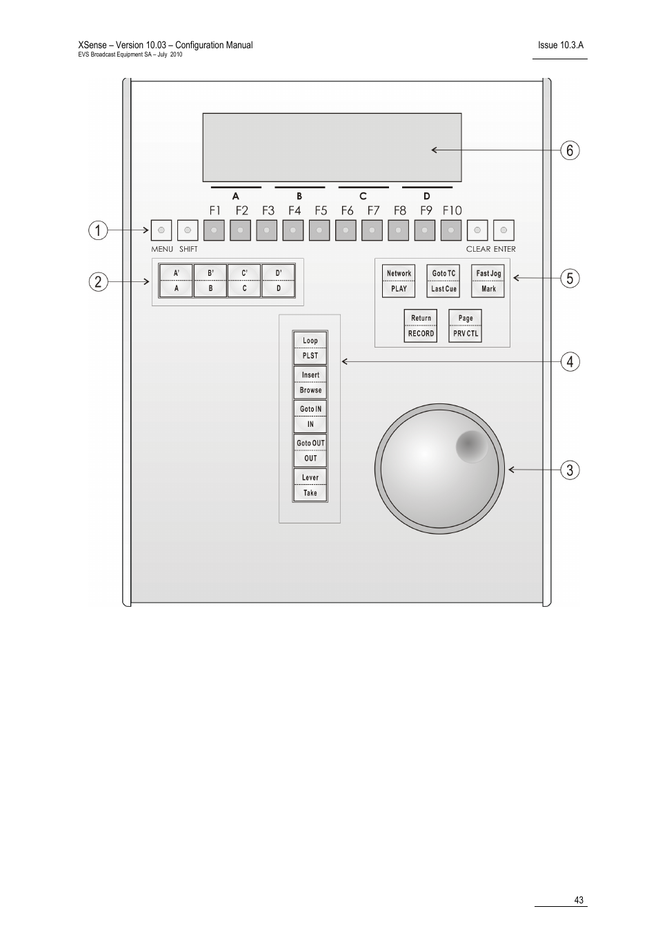 EVS XSense Version 10.03 - July 2010 Configuration Manual User Manual | Page 50 / 90