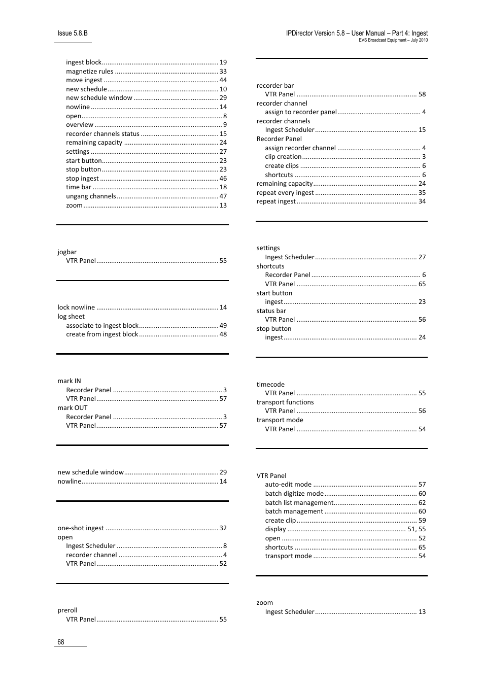 EVS IPDirector Version 5.8 - July 2010 Part 4 User's Manual User Manual | Page 79 / 81