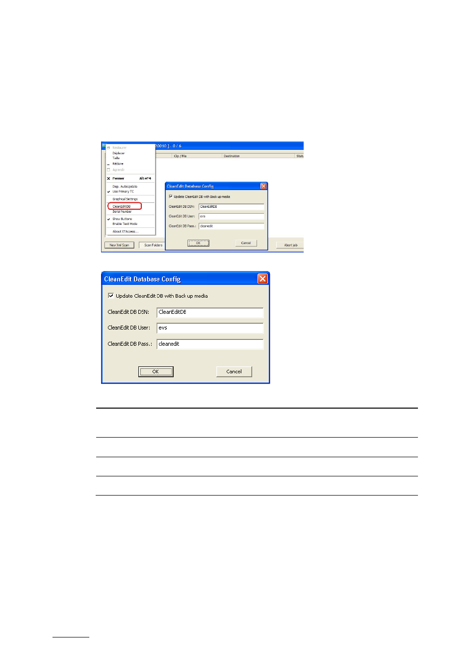 3 local xtaccess settings (non xml), Local xtaccess settings (non xml) | EVS XTAccess Version 1.10 - July 2009 User Manual User Manual | Page 107 / 119