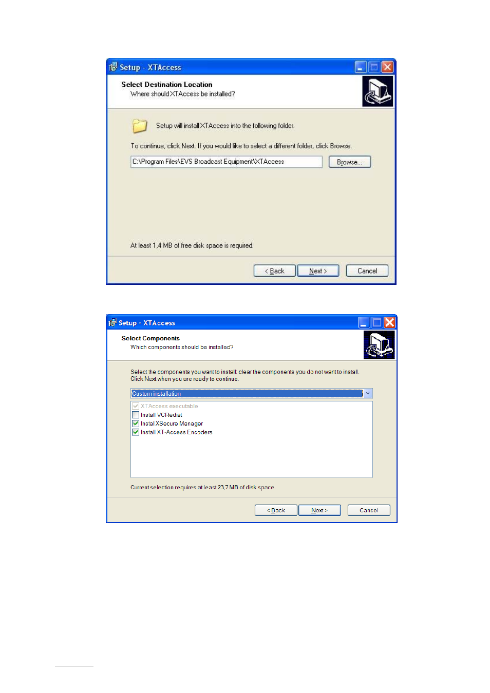 EVS XTAccess Version 1.10 - July 2009 User Manual User Manual | Page 11 / 119