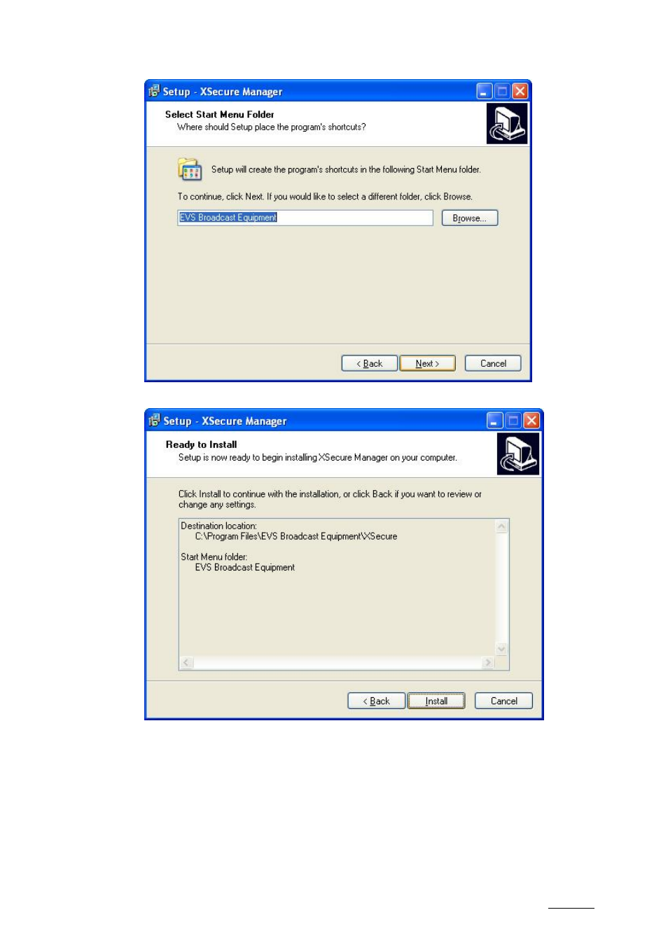 EVS XTAccess Version 1.10 - July 2009 User Manual User Manual | Page 14 / 119