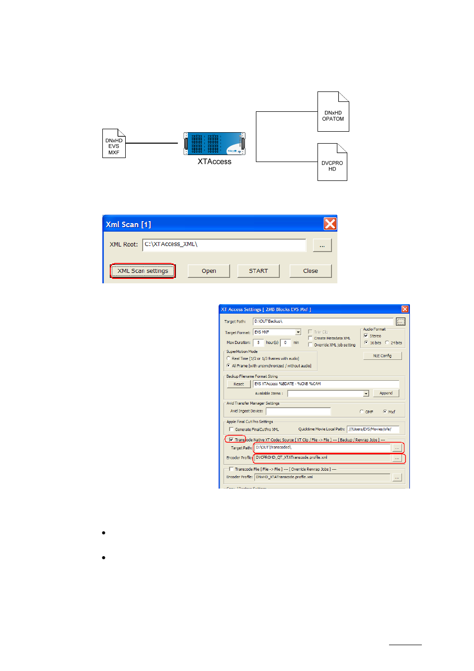 4 rewrap + transcoding, Rewrap + transcoding | EVS XTAccess Version 1.10 - July 2009 User Manual User Manual | Page 80 / 119