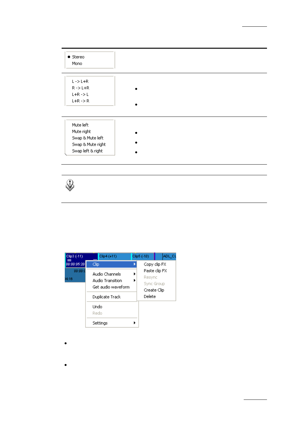 3 copying and pasting audio routing actions, Copying and pasting audio routing actions, Opying and | Asting, Udio, Outing, Ctions | EVS XEDIO CleanEdit Version 3.1 - January 2011 User Manual User Manual | Page 174 / 222