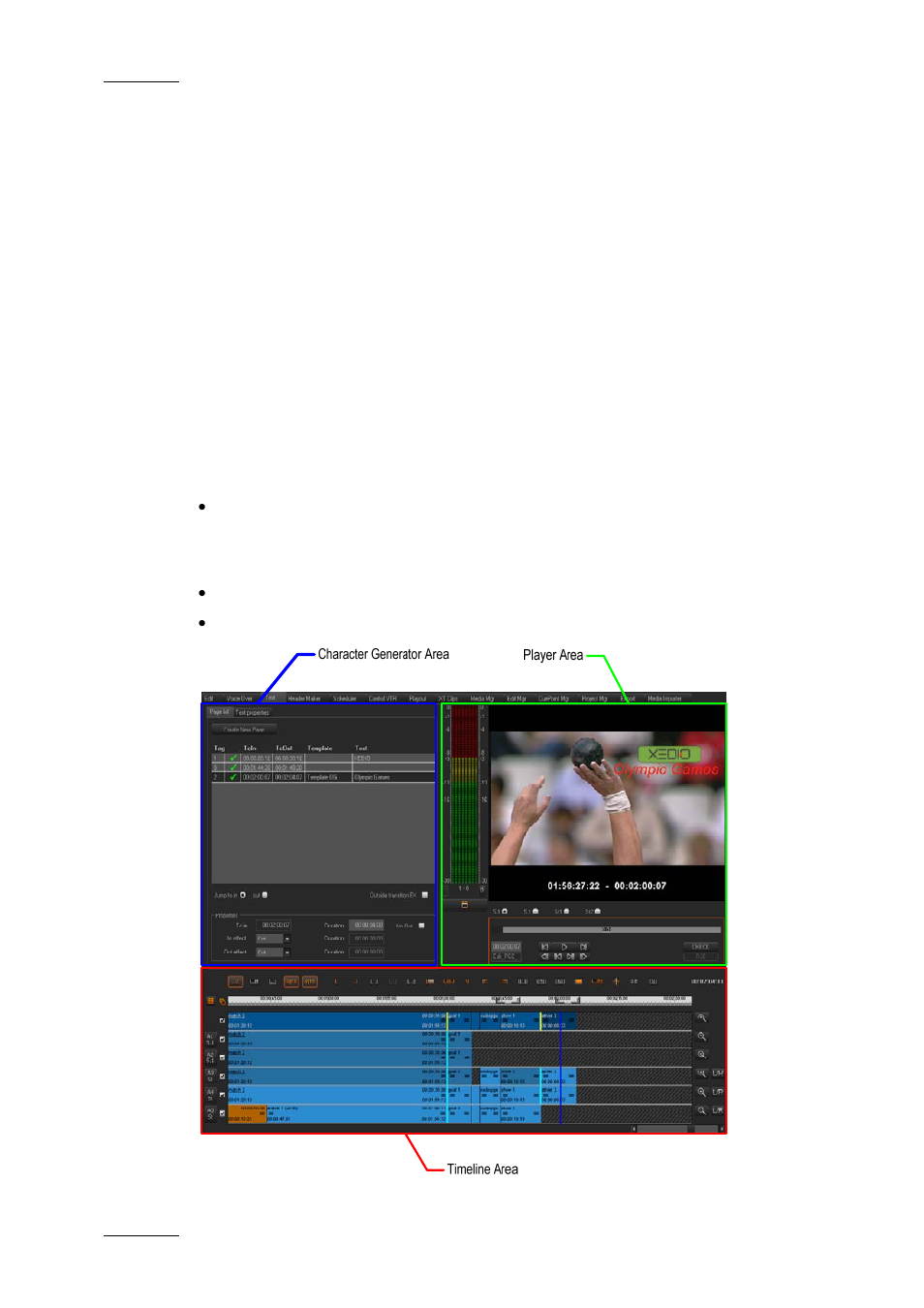 3 adding integrated text and graphics, 1 introduction, 2 text tab overview | Adding integrated text and graphics, Introduction, Text tab overview | EVS XEDIO CleanEdit Version 3.1 - January 2011 User Manual User Manual | Page 191 / 222