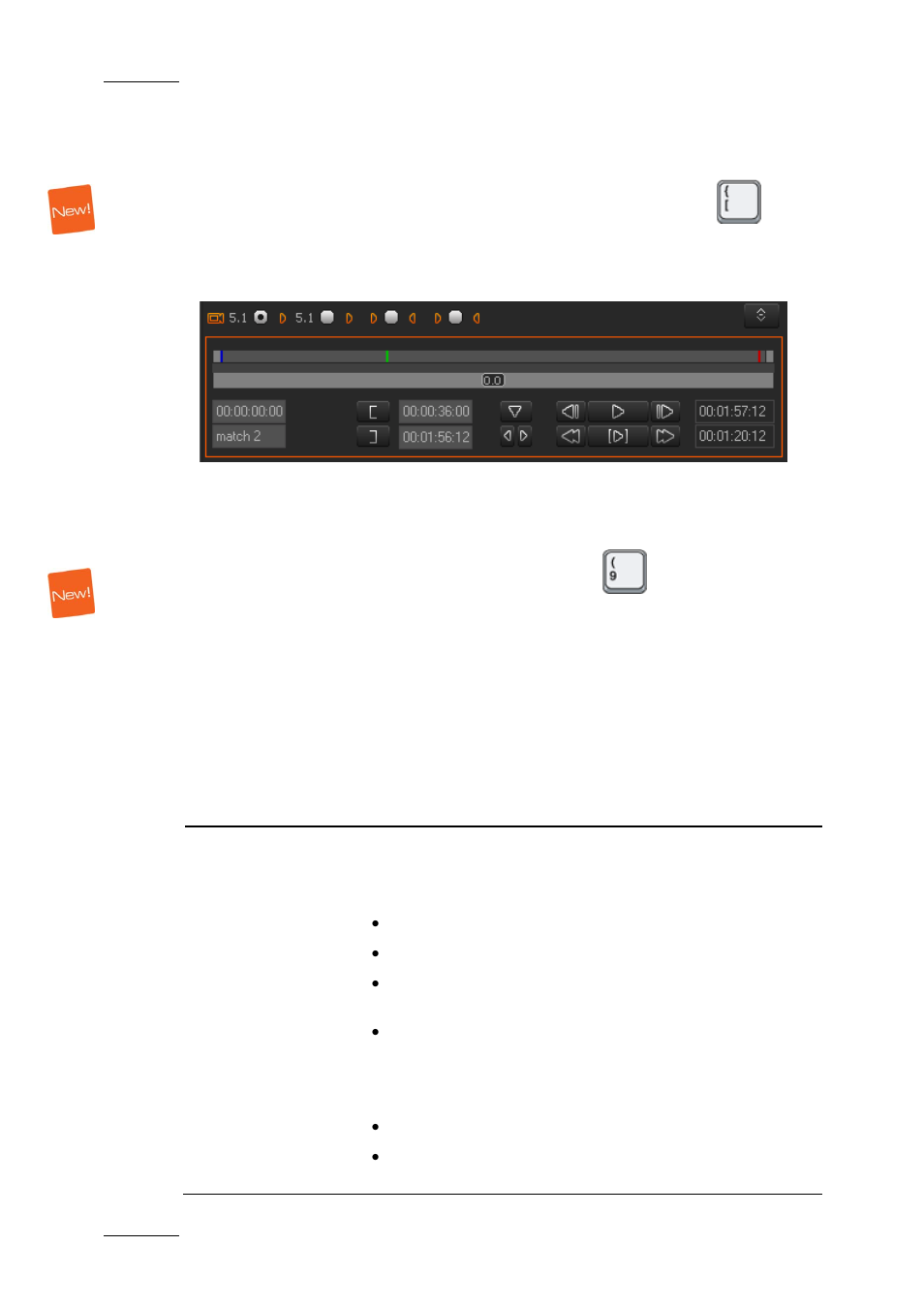 Activating the player area, 3 making the player area full screen, 4 adjusting the player video display | Making the player area full screen, Adjusting the player video display | EVS XEDIO CleanEdit Version 3.1 - January 2011 User Manual User Manual | Page 67 / 222