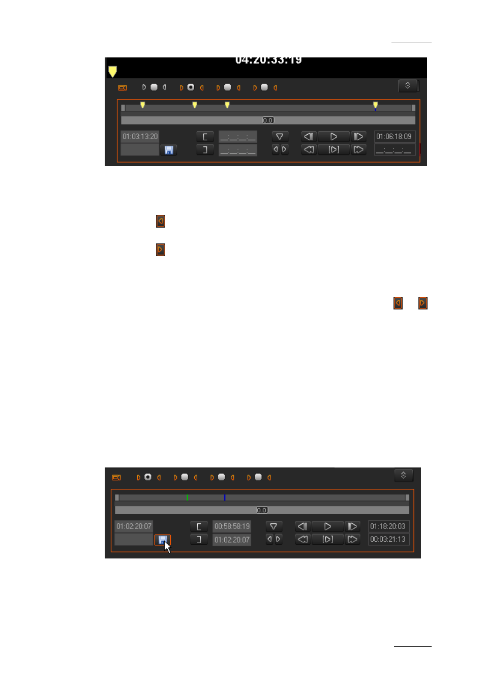 Moving between cue points, Removing a cue point, General process | 10 c | EVS XEDIO CleanEdit Version 3.1 - January 2011 User Manual User Manual | Page 80 / 222