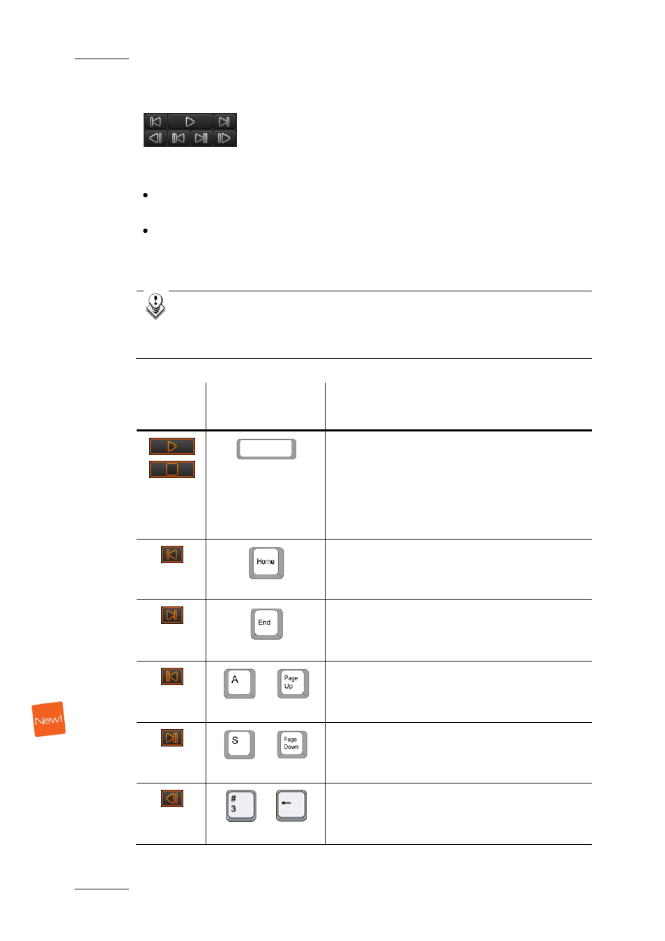 Transport controls, Ransport, Ontrols | EVS XEDIO CleanEdit Version 3.1 - January 2011 User Manual User Manual | Page 85 / 222