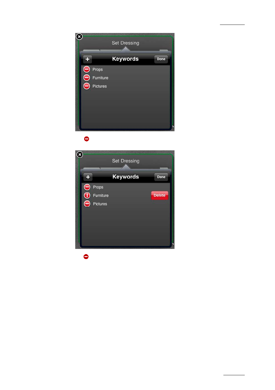 EVS ProNotes Version 1.0 - January 2012 User Manual | Page 55 / 97