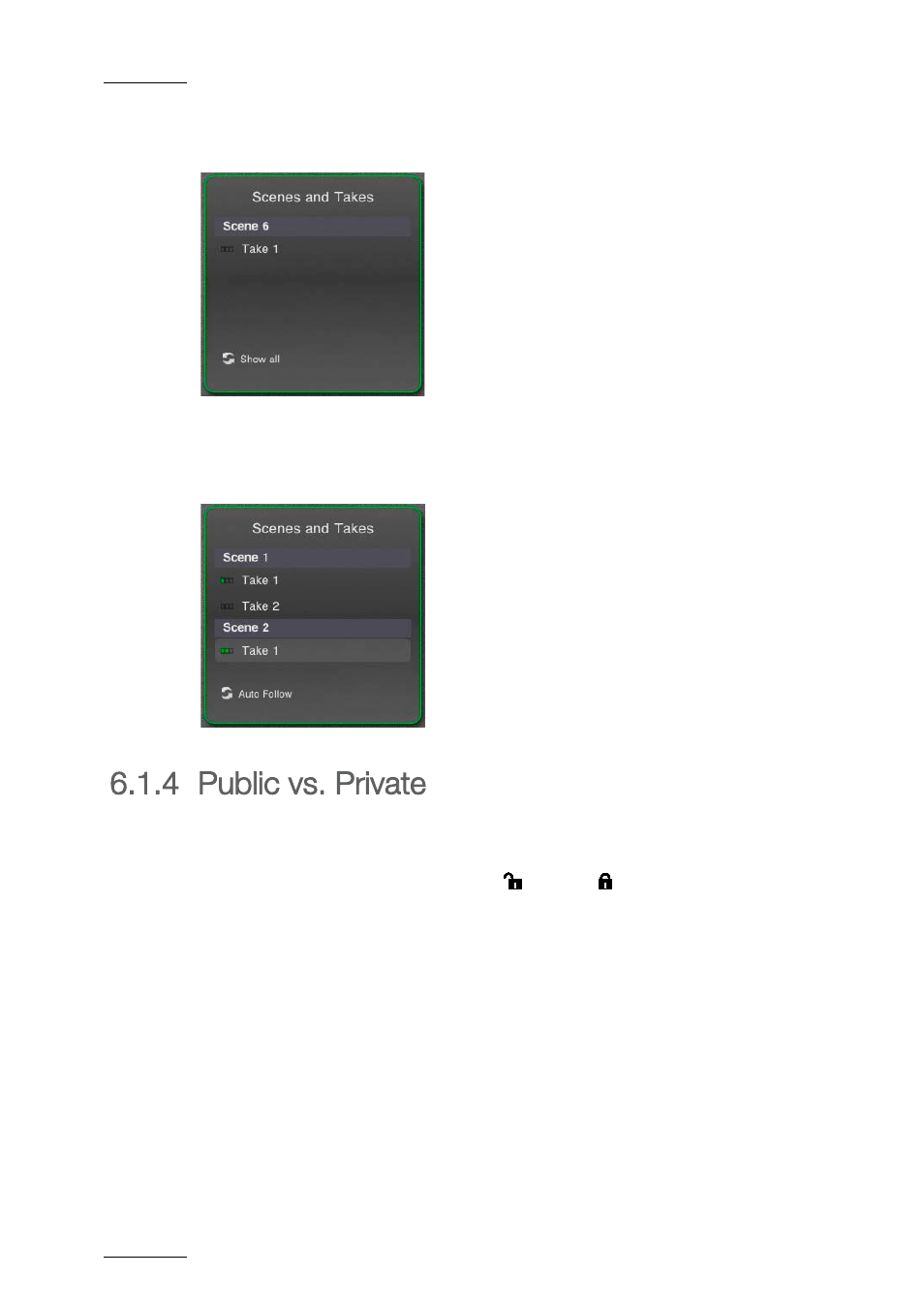 Public vs. private, 4 public vs. private | EVS ProNotes Version 1.0 - January 2012 User Manual | Page 72 / 97