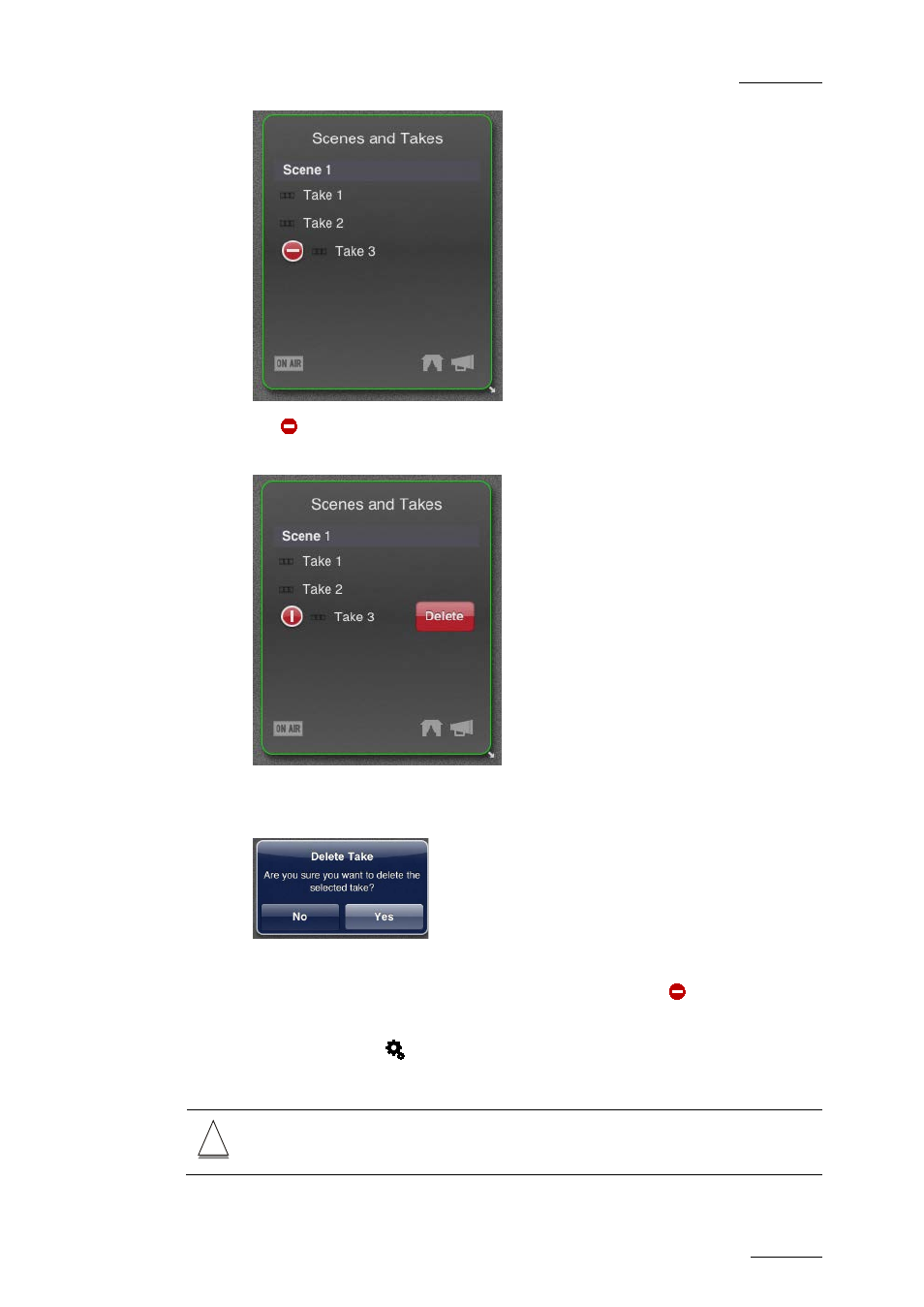 Xe "scene:add" how to add a scene | EVS ProNotes Version 1.0 - January 2012 User Manual | Page 83 / 97