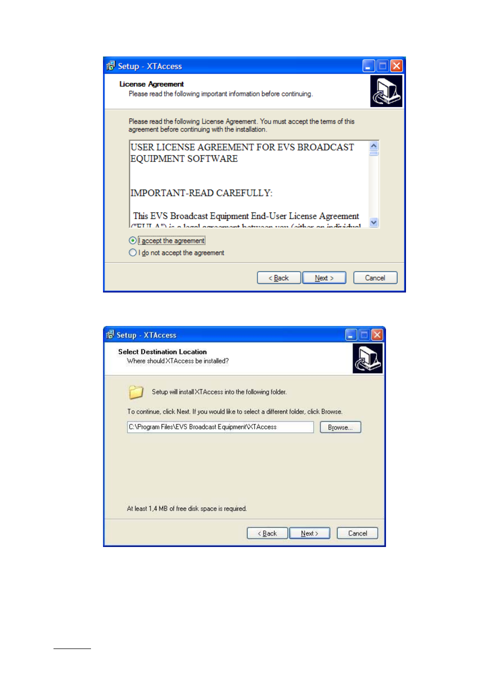 EVS XTAccess Version 1.14 - July 2010 User Manual User Manual | Page 11 / 108