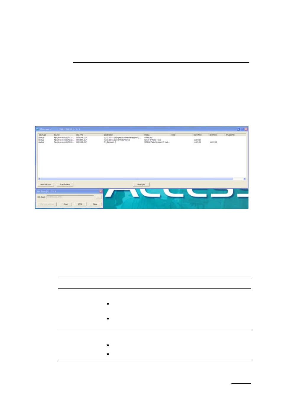 User interface, 1 introduction, 2 jobs monitoring | Introduction, Jobs monitoring | EVS XTAccess Version 1.14 - July 2010 User Manual User Manual | Page 18 / 108