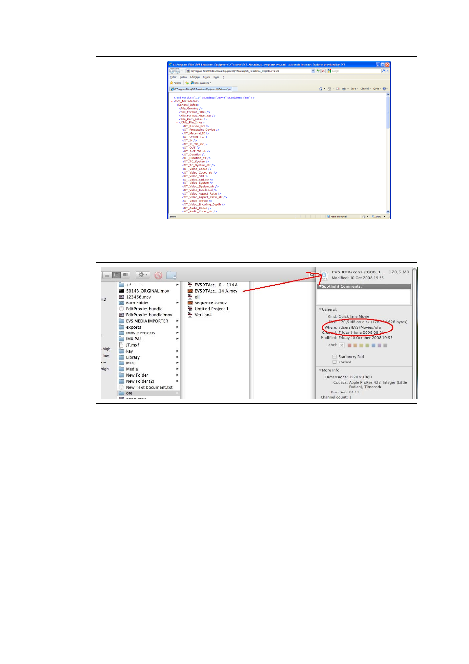 EVS XTAccess Version 1.14 - July 2010 User Manual User Manual | Page 35 / 108