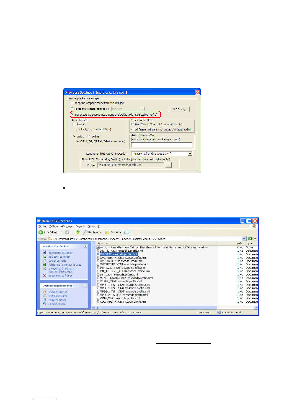 4 local xtaccess settings (non xml), Local xtaccess settings (non xml) | EVS XTAccess Version 1.14 - July 2010 User Manual User Manual | Page 71 / 108