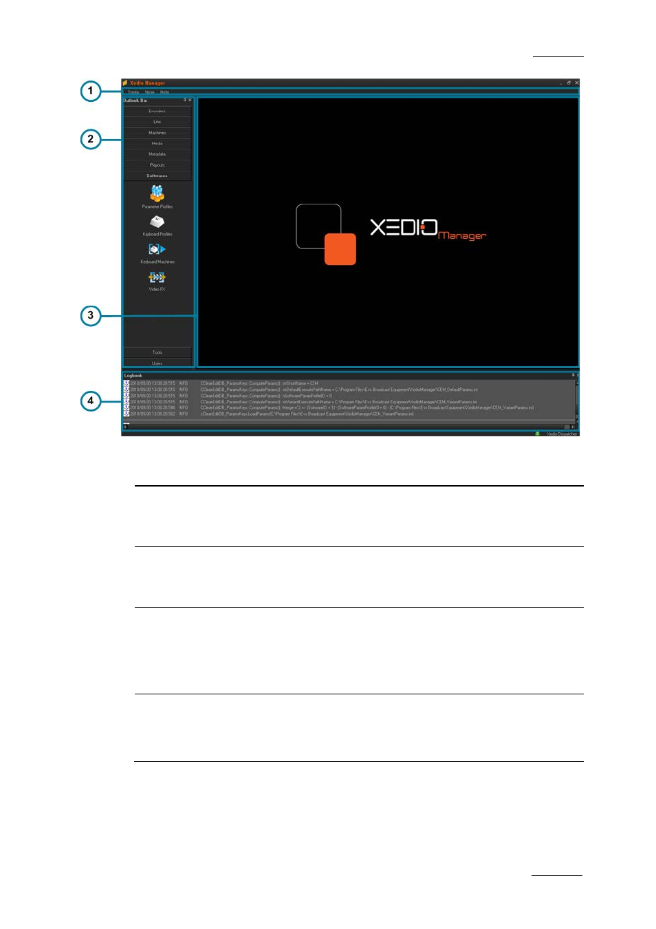 EVS XEDIO Manager Version 4.2 - June 2012 User Manual User Manual | Page 13 / 146