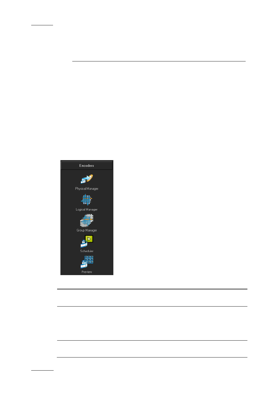 Encoders, 1 introduction, Introduction | EVS XEDIO Manager Version 4.2 - June 2012 User Manual User Manual | Page 18 / 146