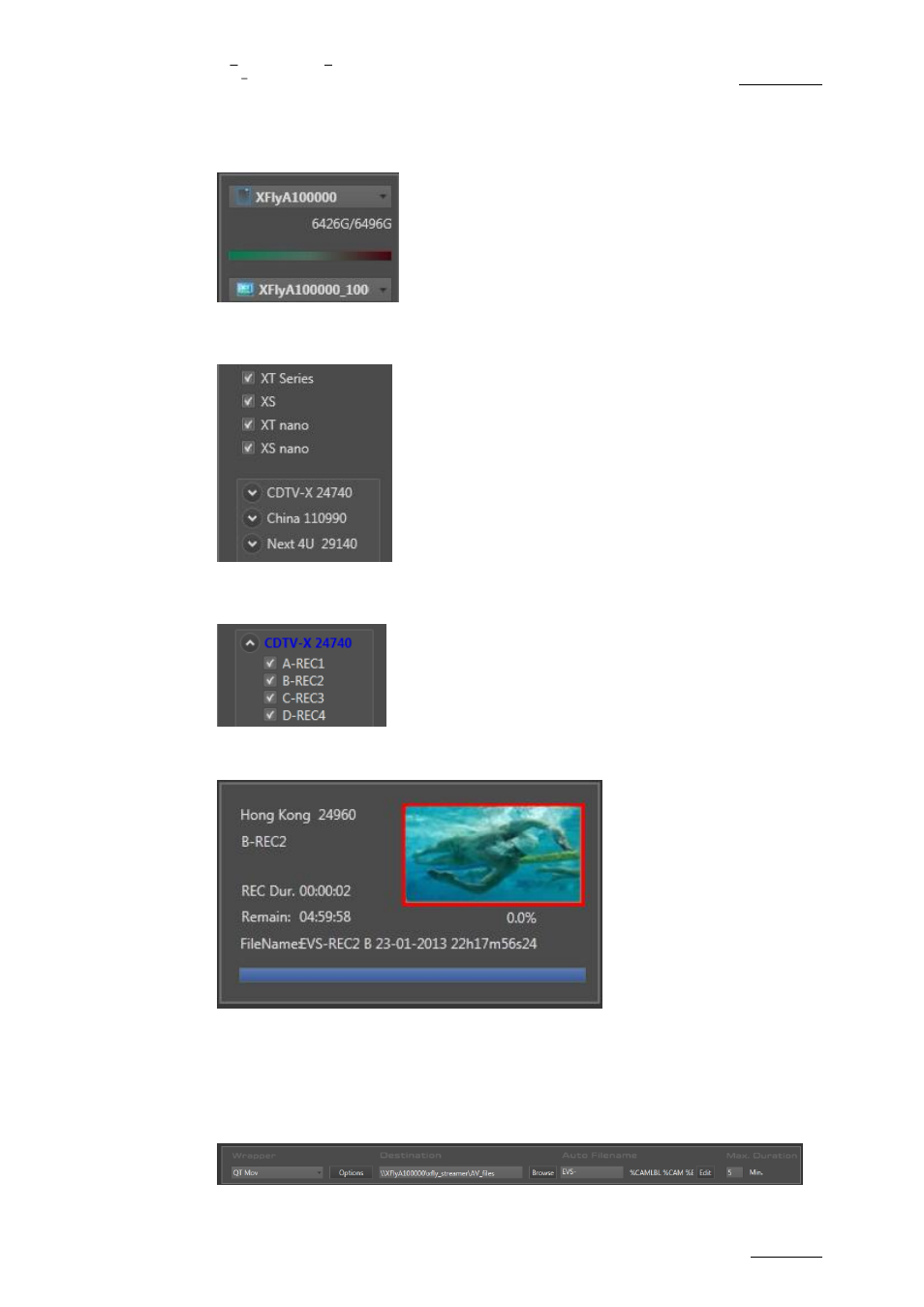 EVS XFLY Streamer Version 1.01 - January 2013 User Manual User Manual | Page 29 / 33