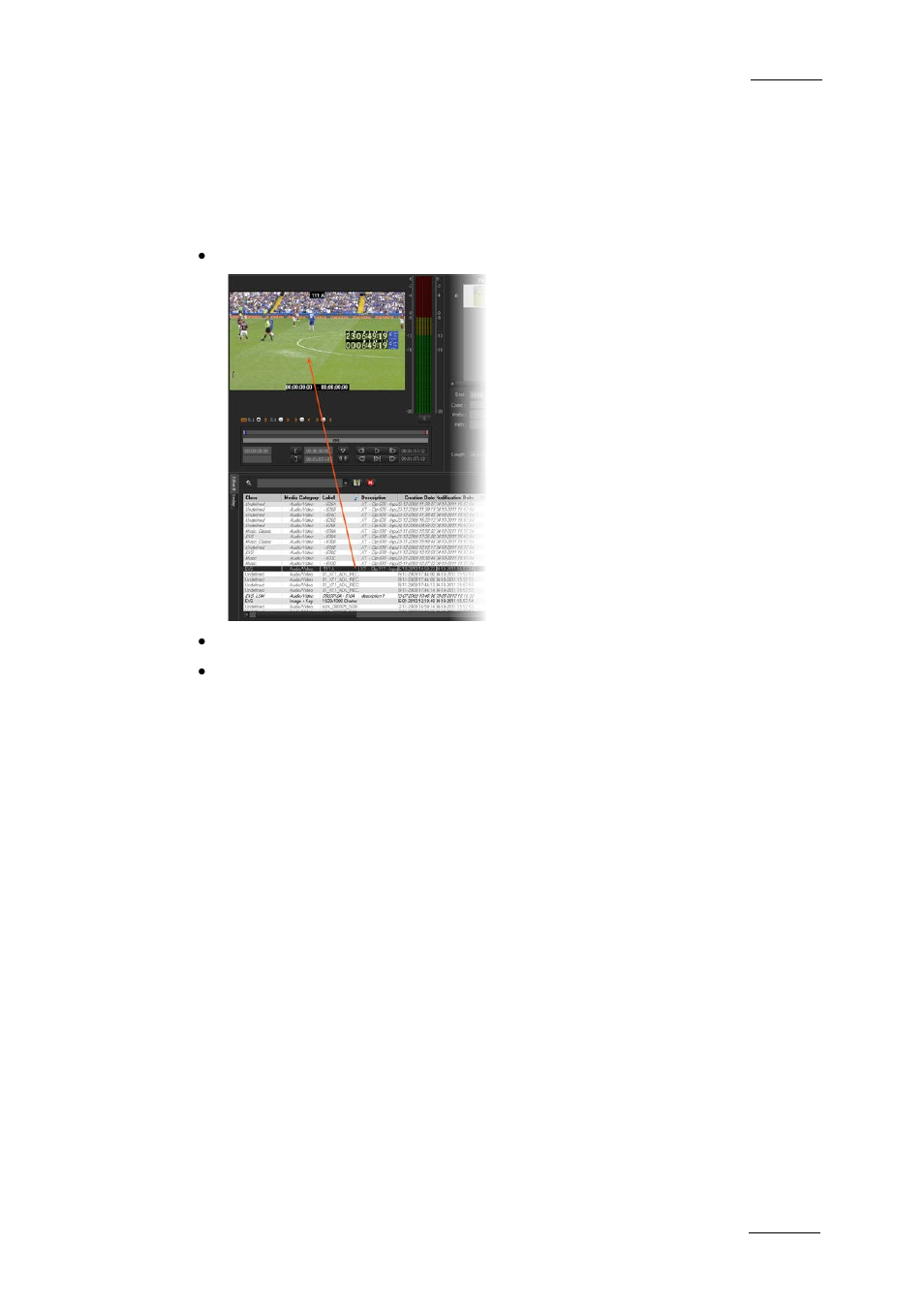 5 loading media on the player window, Loading media on the player window | EVS XEDIO Cutter Version 4.2 - June 2012 User Manual User Manual | Page 33 / 42