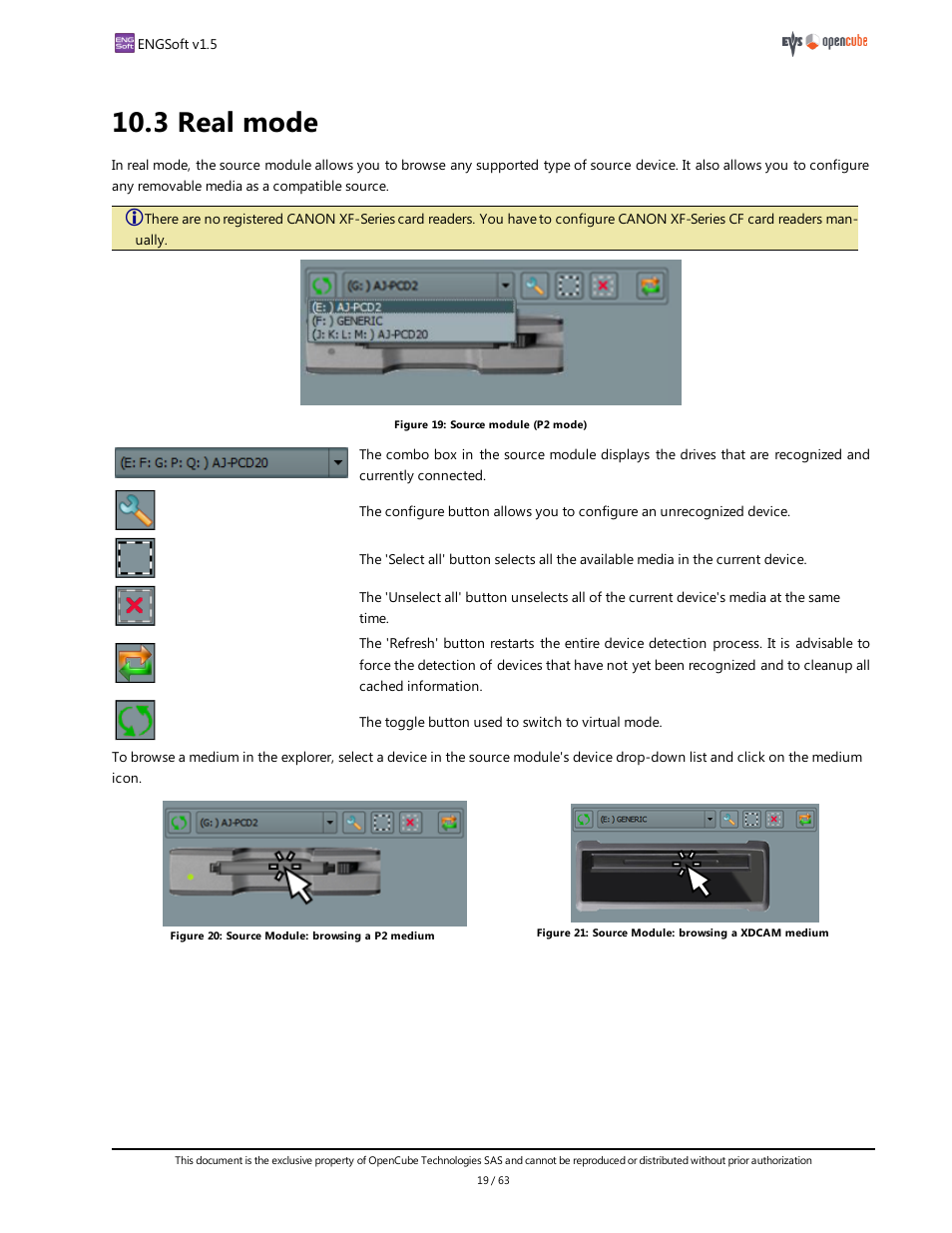 3 real mode, Real | EVS ENGSoft v1.5 User Guide User Manual | Page 19 / 63