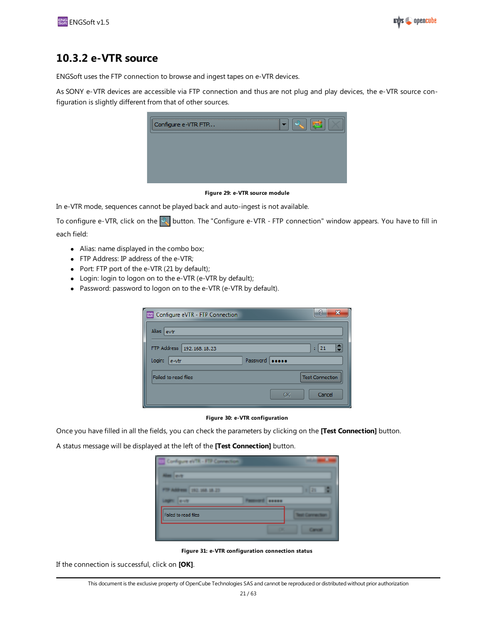 2 e-vtr source | EVS ENGSoft v1.5 User Guide User Manual | Page 21 / 63