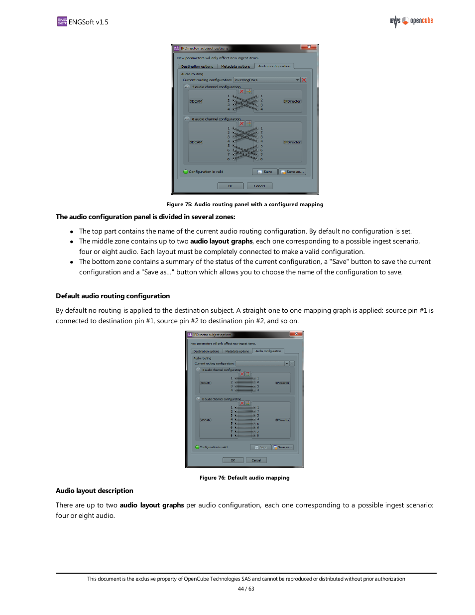 EVS ENGSoft v1.5 User Guide User Manual | Page 44 / 63