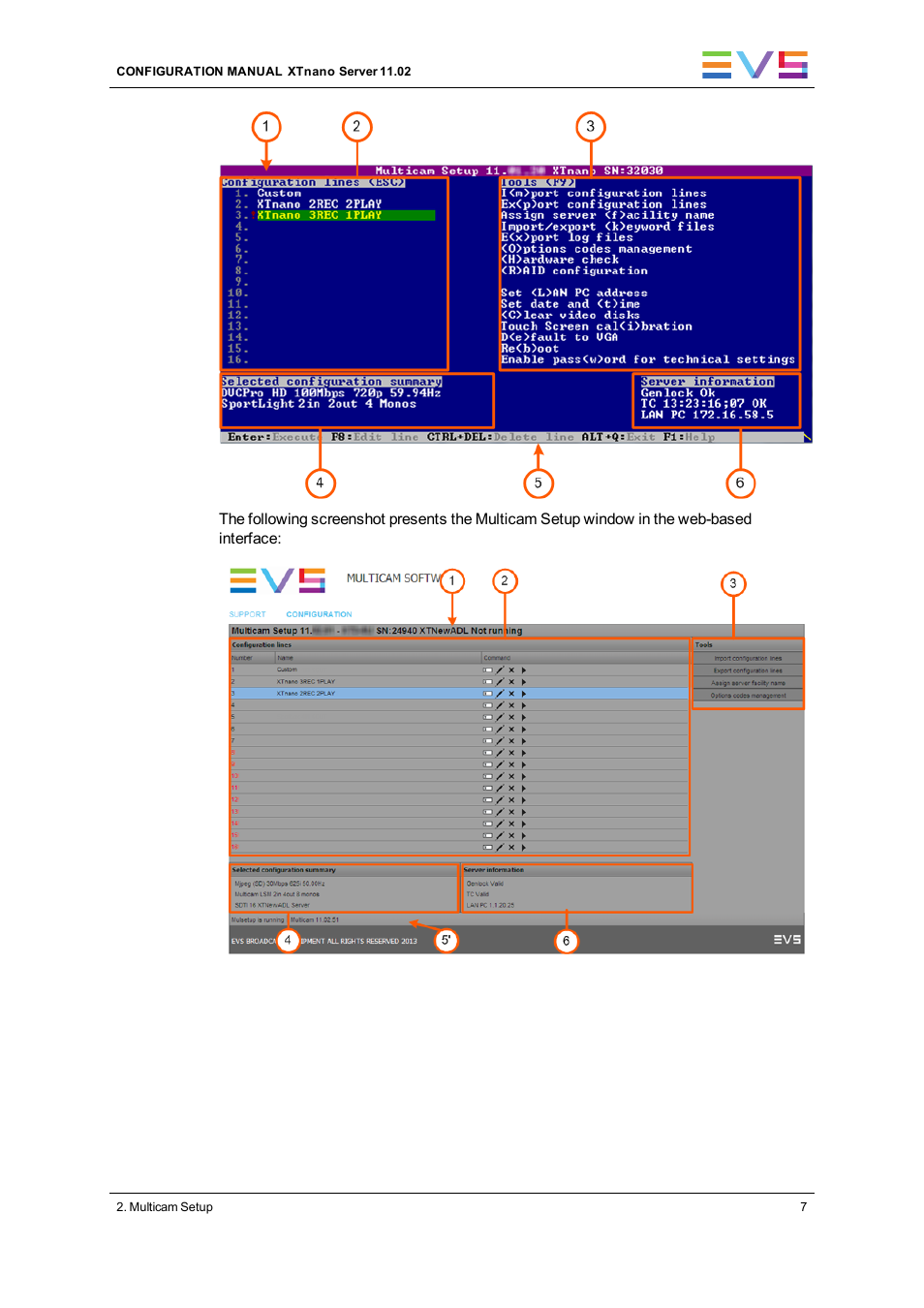 EVS XTnano Version 11.02 - July 2013 Configuration Manual User Manual | Page 15 / 190