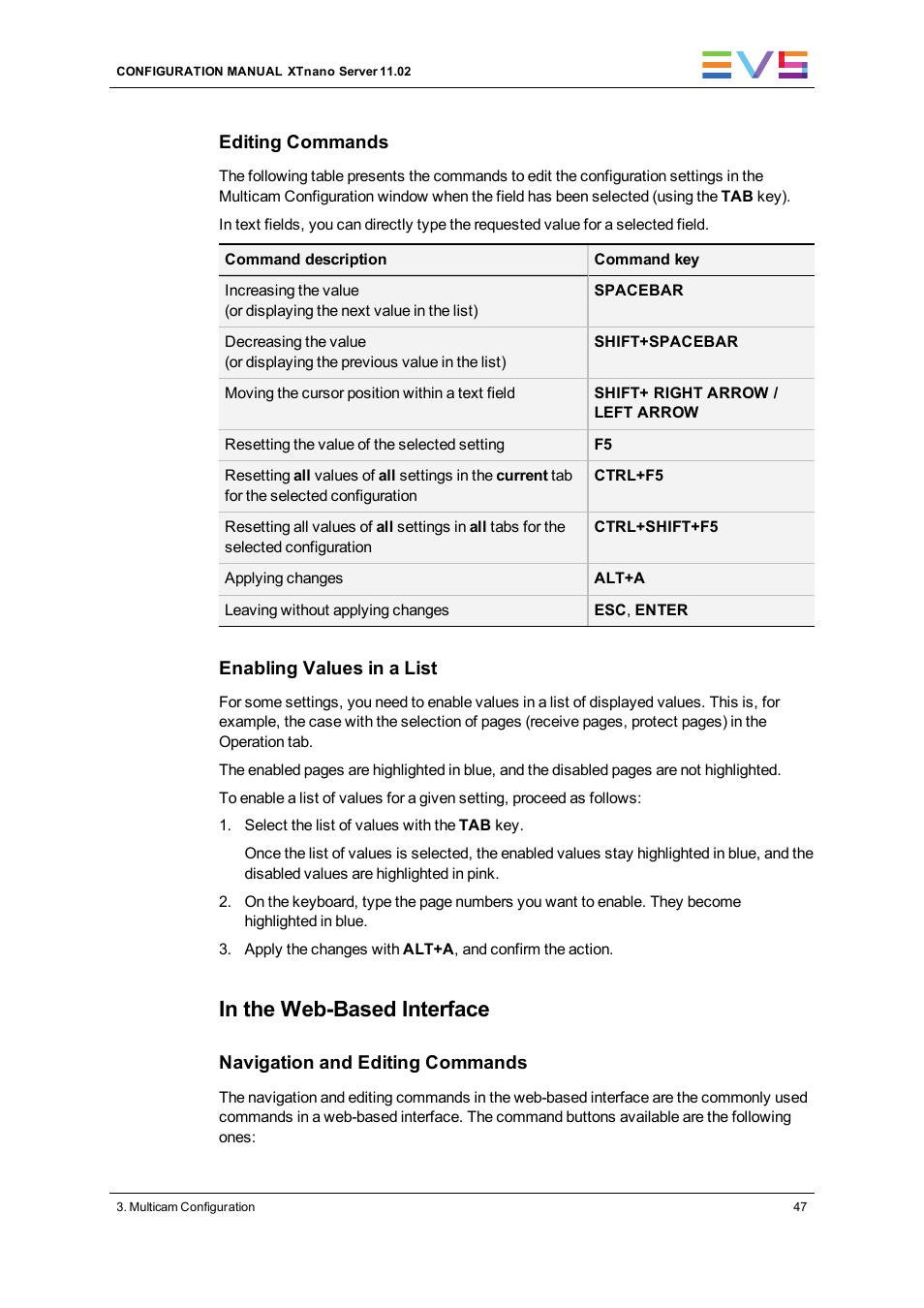 EVS XTnano Version 11.02 - July 2013 Configuration Manual User Manual | Page 55 / 190