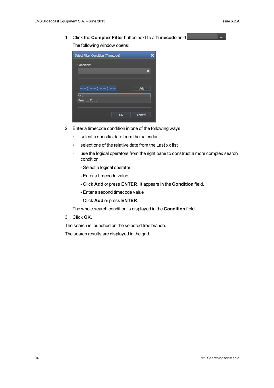 EVS IPDirector Version 6.2 - June 2013 DATABASE EXPLORER User Manual User Manual | Page 106 / 126